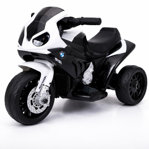Motorek na akumulator dla dzieci BMW S1000rr BIAŁY, muzyka, światełka