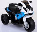 Motorek na akumulator dla dzieci BMW S1000rr NIEBIESKI, muzyka, światełka