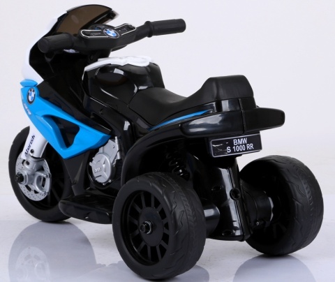 Motorek na akumulator dla dzieci BMW S1000rr NIEBIESKI, muzyka, światełka