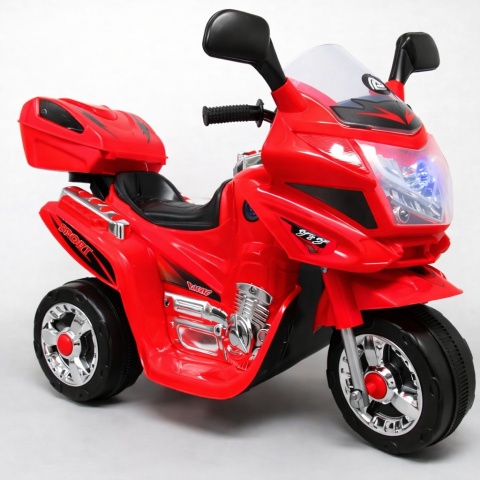 Motorek M6 czerwony, motorek na akumulator