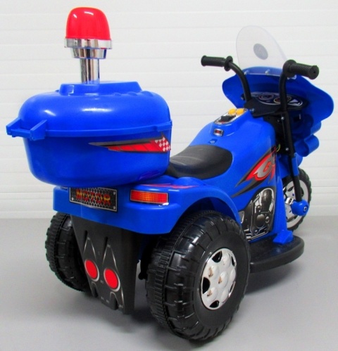 Motorek M7 niebieski, motorek na akumulator