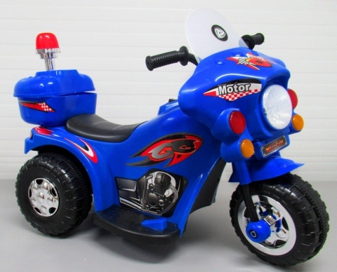 Motorek M7 niebieski, motorek na akumulator