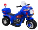 Motorek M7 niebieski, motorek na akumulator