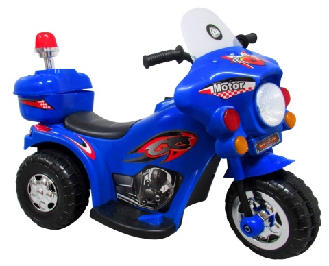 Motorek M7 niebieski, motorek na akumulator