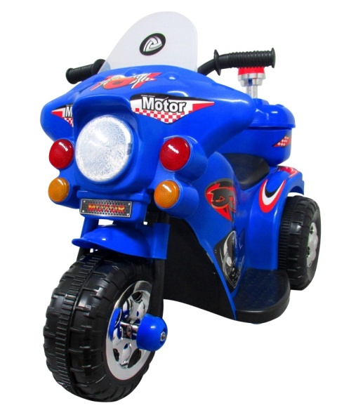 Motorek M7 niebieski, motorek na akumulator