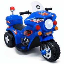 Motorek M7 niebieski, motorek na akumulator