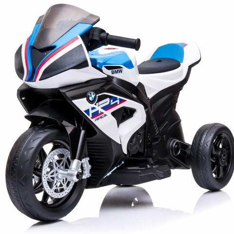 Motorek na akumulator BMW HP4 BIAŁY, muzyka, światła, dla dzieci 2-5 lat