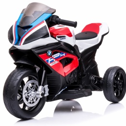 Motorek na akumulator BMW HP4 CZERWONY, muzyka, światła, dla dzieci 2-5 lat