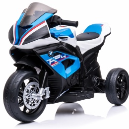 Motorek na akumulator BMW HP4 NIEBIESKI, muzyka, światła, dla dzieci 2-5 lat
