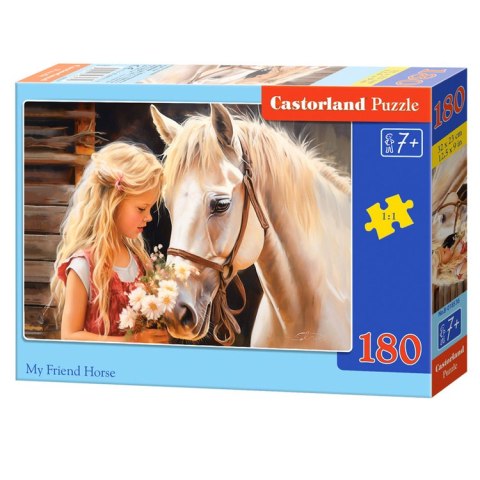 Puzzle 180-elementów My Friend Horse B-018536
