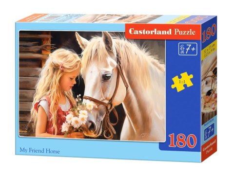 Puzzle 180-elementów My Friend Horse B-018536
