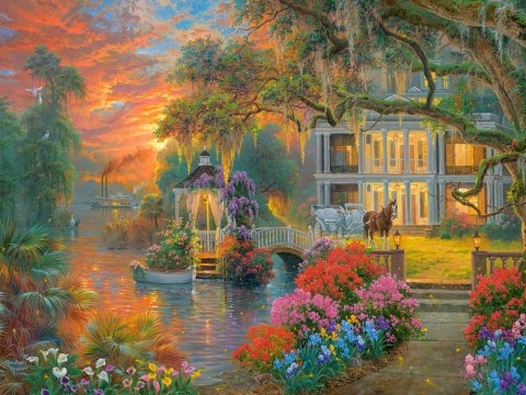 Puzzle 2000-elementów Charming Evening