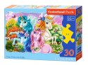 Puzzle 30-elementów Cute Unicorns Selfie B-03822-1