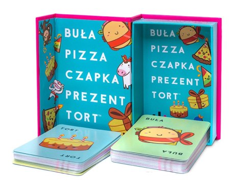 Rebel Dynamiczna gra karciana Buła, Pizza, Czapka, Prezent, Tort GR0836