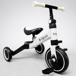 Rowerek biegowy P8 BIAŁY R-Sport +pedała wielofunkcyjny