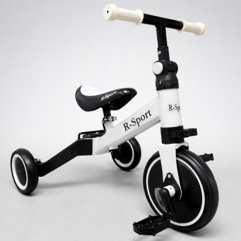 Rowerek biegowy P8 BIAŁY R-Sport +pedała wielofunkcyjny