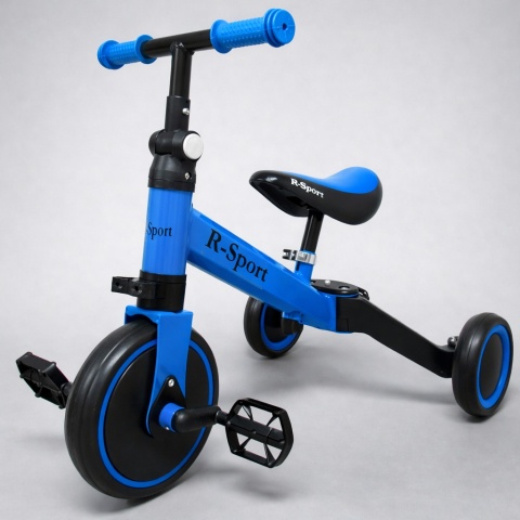 Rowerek biegowy P8 NIEBIESKI R-Sport +pedała wielofunkcyjny