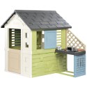 SMOBY Life Domek Ogrodowy PRETTY z Kuchnią + 17 Akcesoriów