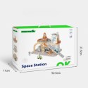 TOOKY TOY Drewniany Kosmiczny Parking Stacja Kosmiczna