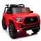 Toyota Tacoma CZERWONY Autko na akumulator miękki fotelik pilot