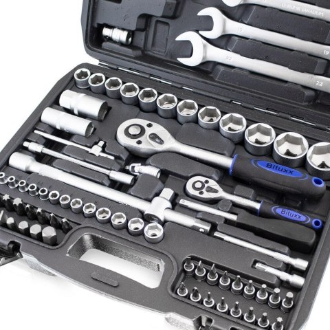ZESTAW NARZĘDZI BITUXX 82 ELEMENTY NASADKI BITY TORX W WALIZCE