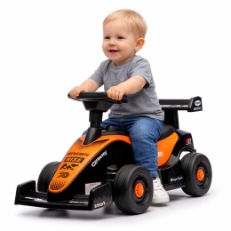 Jeździk dla dzieci J6 POMARAŃCZOWY sportowa WYŚCIGÓWKA Victory