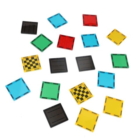 Klocki magnetyczne konstrukcyjne 3D budowa 50 elementów