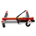Podnośnik Hydrauliczny Zestaw 2szt Płaski na kółkach do Auta do 680kg każdy