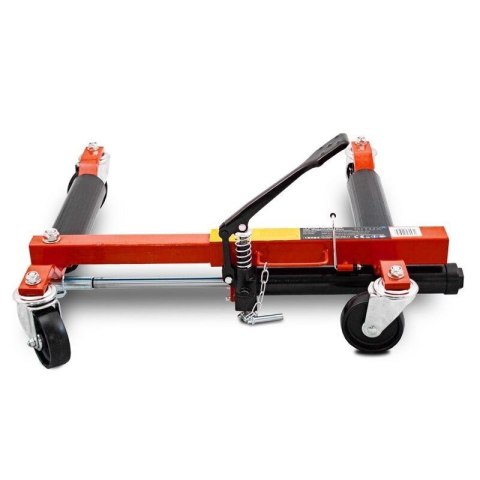 Podnośnik hydrauliczny BITUXX 680 kg 4x pomoc manewrowa czerwona