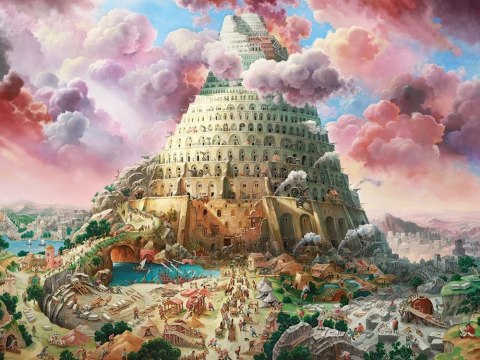 Puzzle 3000 elementów Tower of Babel
