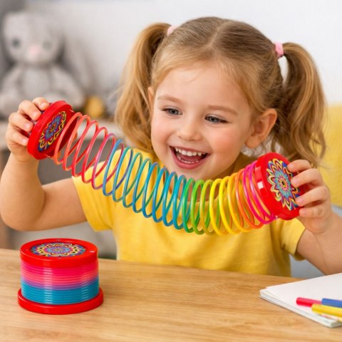 Świecąca Sprężyna Dla Dzieci Kolorowa Świecąca LED 1 szt.