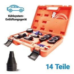 Urządzenie do odpowietrzania i napełniania układu chłodzenia BITUXX zestaw 14 elementów