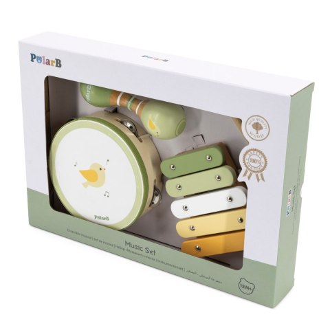 VIGA PolarB Zestaw Instrumentów Muzycznych Z Ptaszkiem