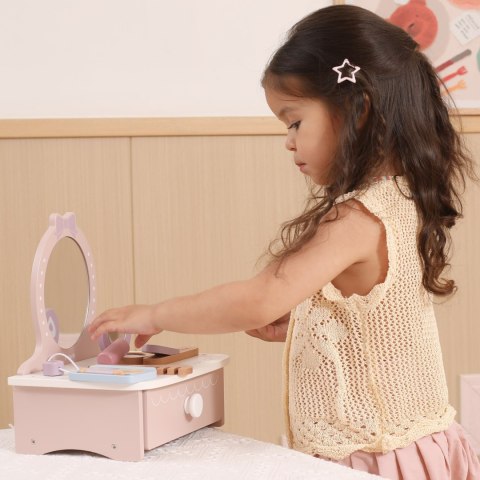 Viga Drewniana Toaletka z Akcesoriami Kącik Małej Księżniczki