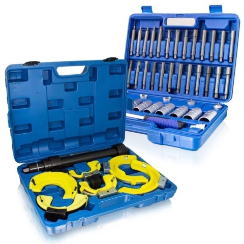 Zestaw kluczy nasadowych do amortyzatorów i kompresor sprężyn BITUXX - 43 elementy