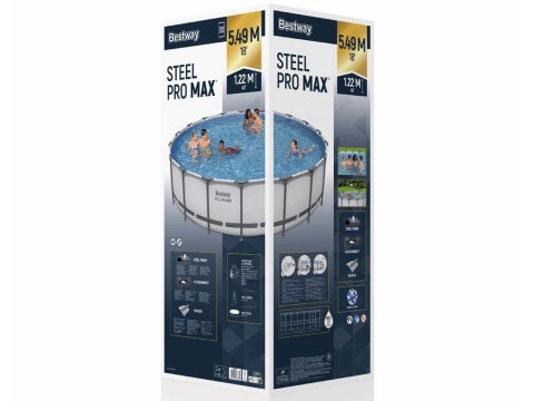 Bestway Basen STELAŻOWY 549x122cm 11w1 56462