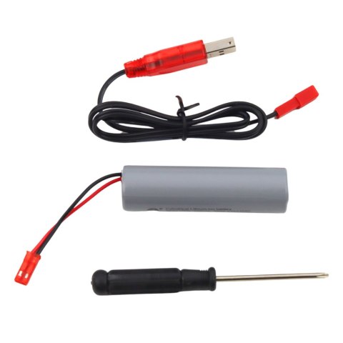 Elektryczny Karabin Pistolet Na Wodę Rekin Czerwony 600 ml 8-10 m