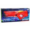 Elektryczny Karabin Pistolet Na Wodę Rekin Czerwony 600 ml 8-10 m