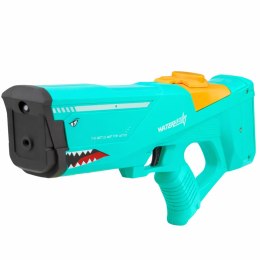 Elektryczny Karabin Pistolet Na Wodę Rekin Zielony 600 ml 8-10 m