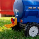 FALK Przyczepa Cysterna Beczkowóz z Kranem New Holland Niebieska