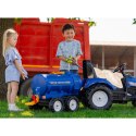 FALK Przyczepa Cysterna Beczkowóz z Kranem New Holland Niebieska
