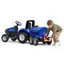FALK Przyczepa Cysterna Beczkowóz z Kranem New Holland Niebieska