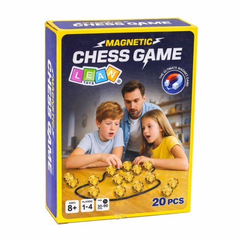 Gra Magnetyczna Logiczna Rodzinna 20 Magnetycznych Pionków