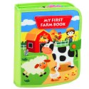 Książeczka Edukacyjna Sensoryczna Dla Dzieci Farma 20 Aktywności