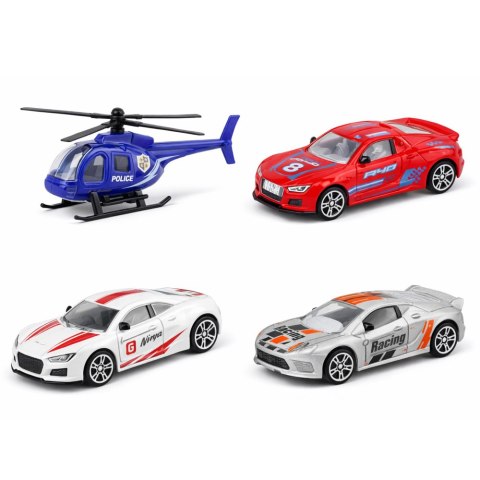 Parking Wielopoziomowy 4 Poziomy Z Windą Helikopter Autka 70 el.