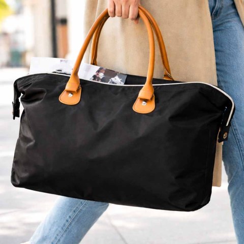 Torba podróżna wielofunkcyjna do wózka dla mamy zestaw czarna