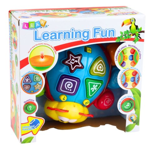 Zabawka Interaktywna Biedronka Uciekający Robaczek Światła Dźwięki