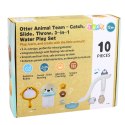 Zabawki Do Kąpieli Wydra Zwierzątka Zjeżdżalnia Kosz Sitko 10 el.