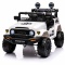 Autko na akumulator Toyota FJ Cruiser BIAŁY, 4x4, Fotelik z ekoskóry, pilot, koła EVA