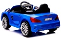 Autko na akumulator Mercedes SL500 NIEBIESKI Piankowe Koła EVA, fotelik ekoskóra- NOWA WERSJA